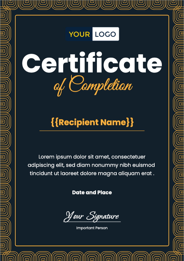 6 FREE Confirmation Certificate Templates | Virtualbadge.io